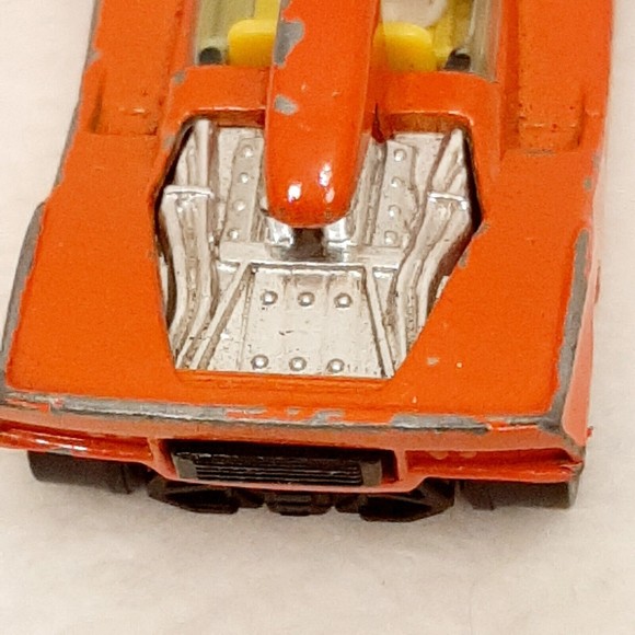 Vintage Peanuts Gang Snoopy In A Red Race Car Aviva 1958 Japan Die Cast - Picture 13 of 16